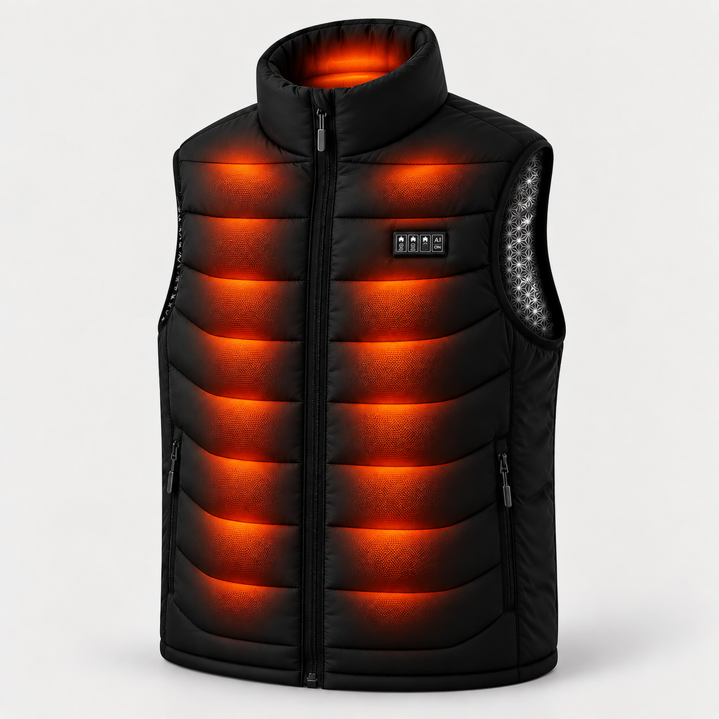 Heated jacket vest
