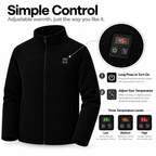 MEN'S HEATED FLEECE JACKET