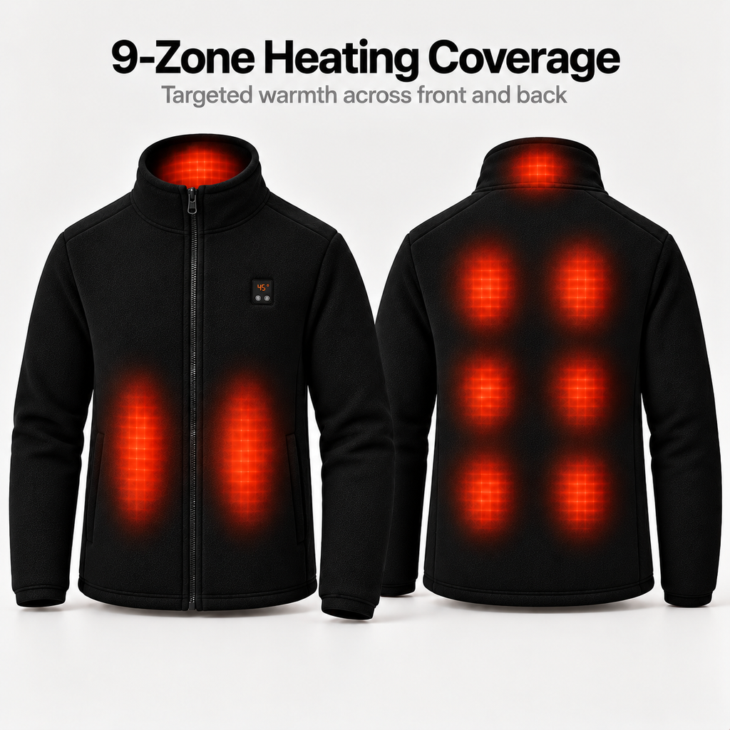 smat heated jacket for men
